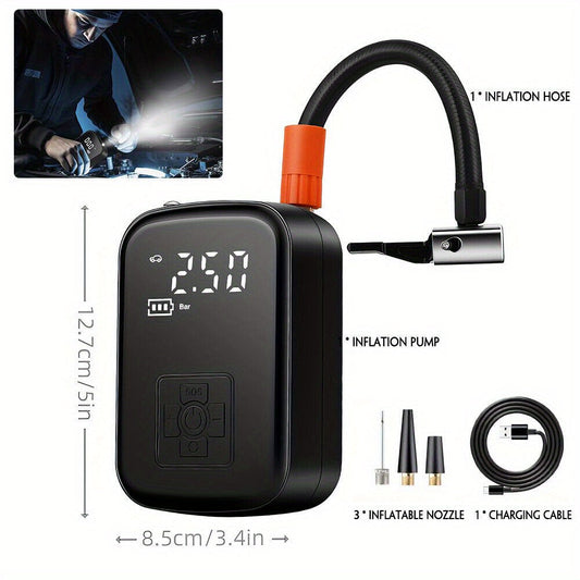 NNETM 150PSI Portable Cordless Air Compressor Tire Inflator