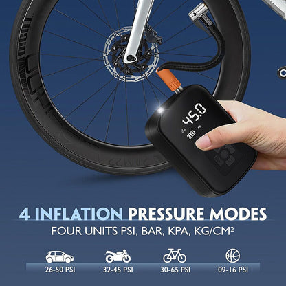 NNETM 150PSI Portable Cordless Air Compressor Tire Inflator