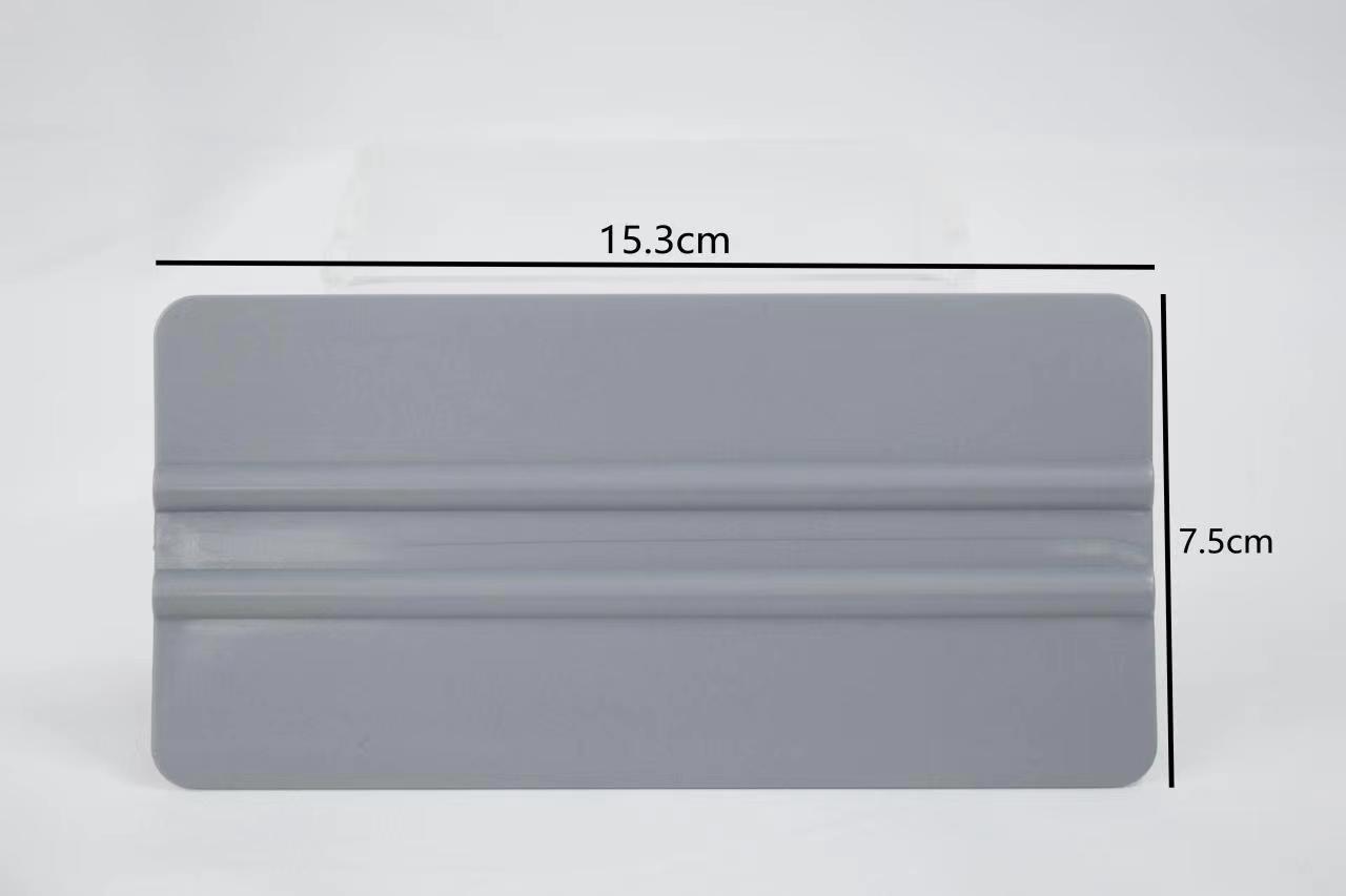 Plastic Square Large Scrapper Colorful Auto Film Tools