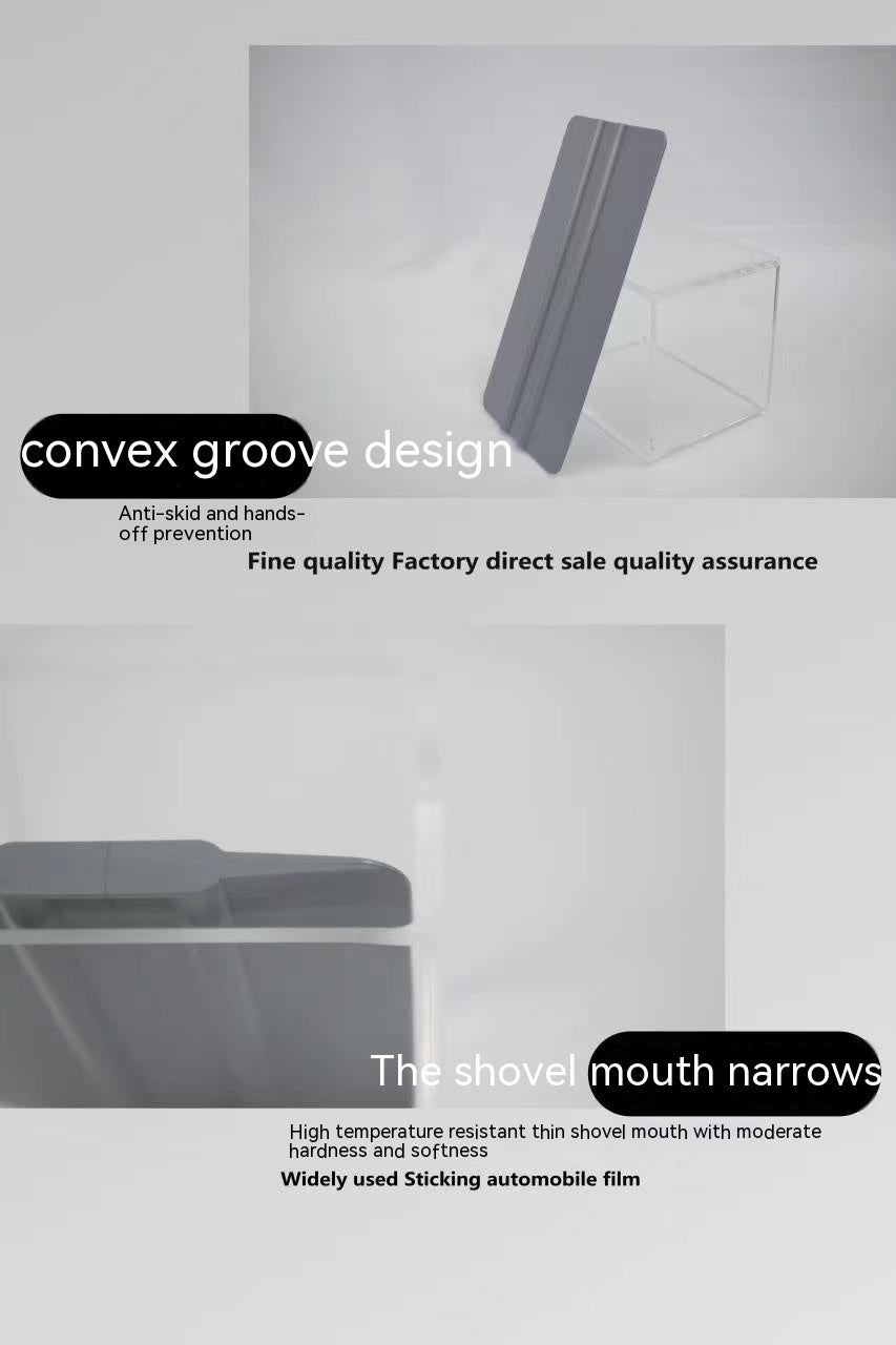 Plastic Square Large Scrapper Colorful Auto Film Tools