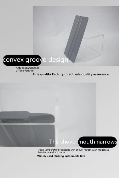 Plastic Square Large Scrapper Colorful Auto Film Tools