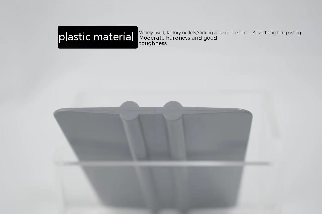 Plastic Square Large Scrapper Colorful Auto Film Tools