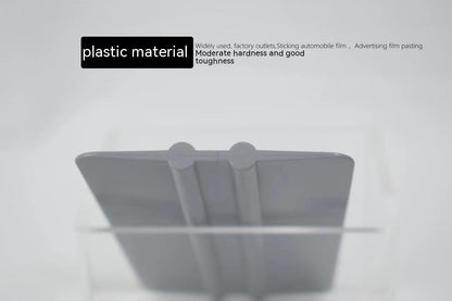 Plastic Square Large Scrapper Colorful Auto Film Tools