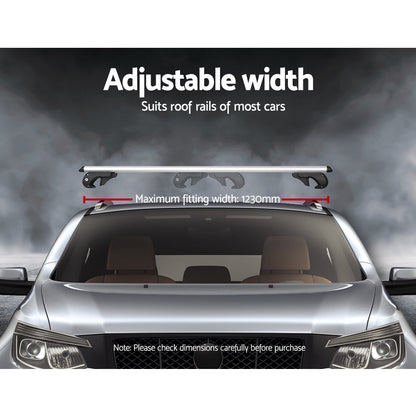 NNEDSZ Universal Car Roof Rack 1360mm Cross Bars Aluminium Silver Adjustable Car 90kgs load Carrier