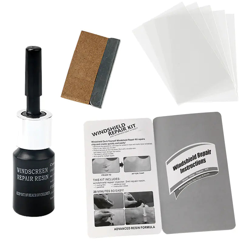 Automotive Glass Repair Tool for Windshield Damage