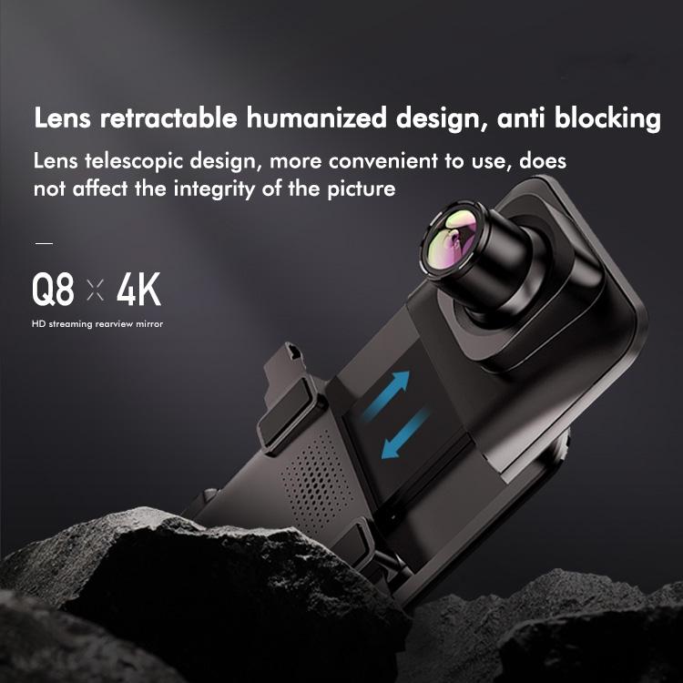NNEDSZ Large Screen Car Recorder With Dual Recording And Night Vision