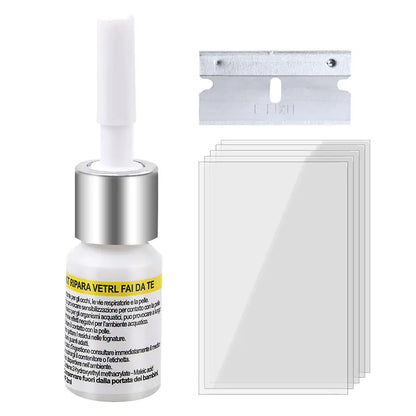 Automotive Glass Repair Tool for Windshield Damage