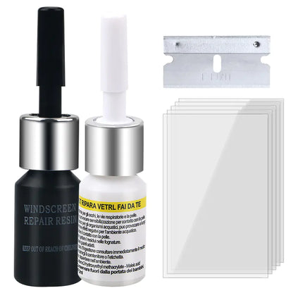 Automotive Glass Repair Tool for Windshield Damage