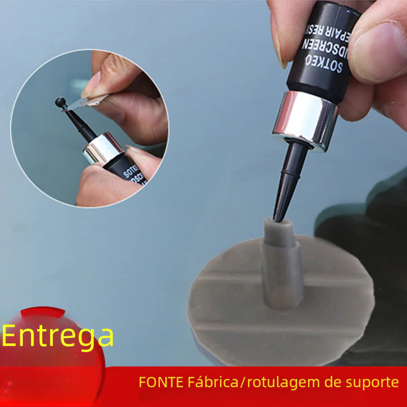 Automotive Glass Repair Tool for Windshield Damage