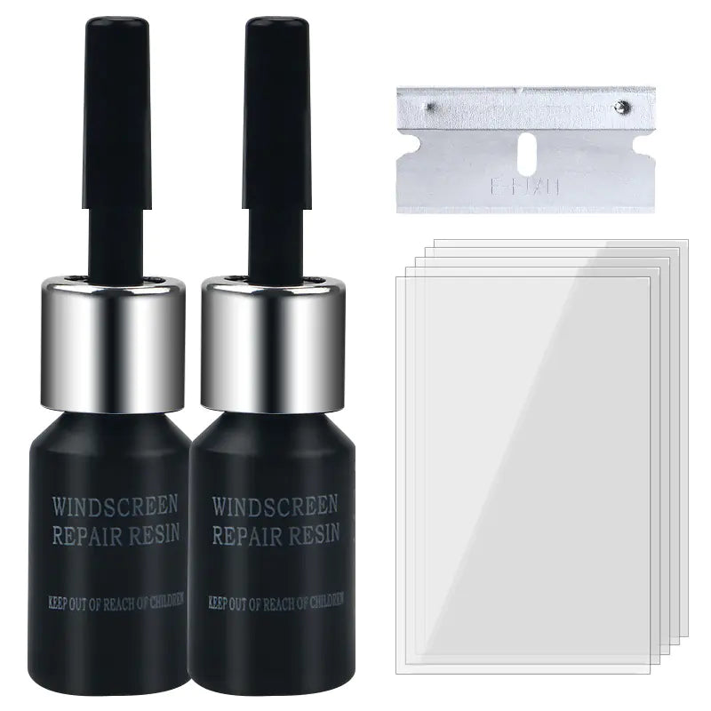 Automotive Glass Repair Tool for Windshield Damage